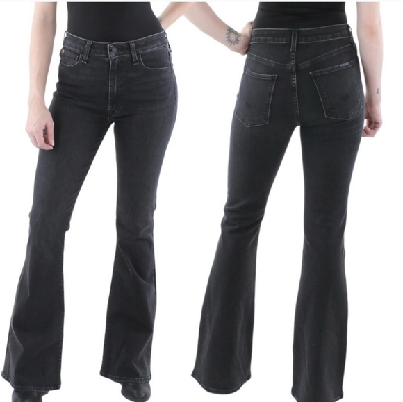 Hudson Heidi High Rise Flare Nebula Jeans Size 32 - Picture 1 of 11